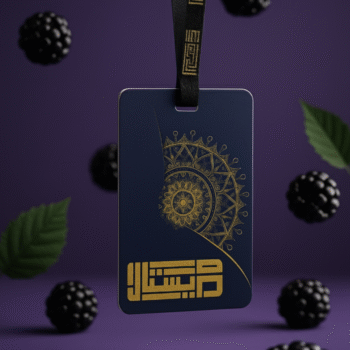 معطر كرت للسيارة برائحة بلاك بيري