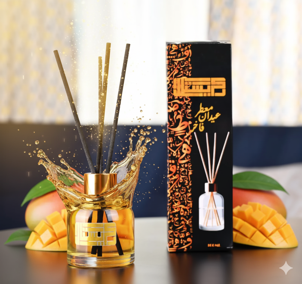 Diffuser air freshener معطر عيدان 100 مل برائحة المانجا